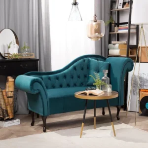 Chesterfield Lounger in Suede – Stylish and Comfortable Sofa (Bangalore)