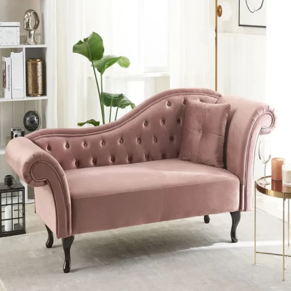 omfortable and Durable Suede Lounger – Furniture Factory Outlet