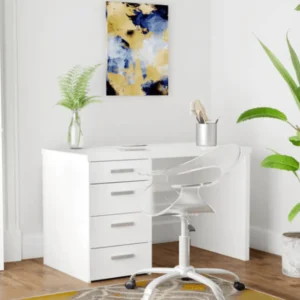 Class Apart Study Table in White Colour