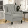 Tufted Wingback Chair by Style My Space – Elegant Design