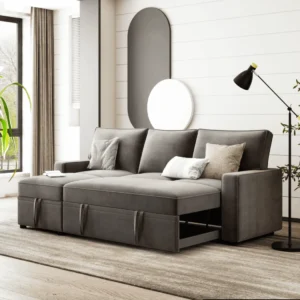Sofa Cum Bed in Grey