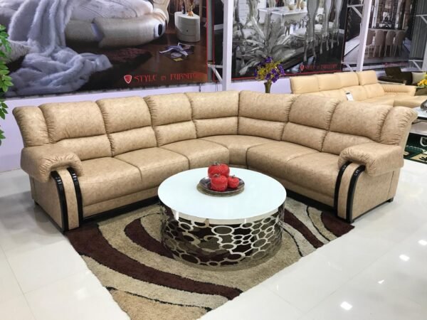 Luxury L Shaped Velvet Sofa with plush velvet upholstery and ergonomic design